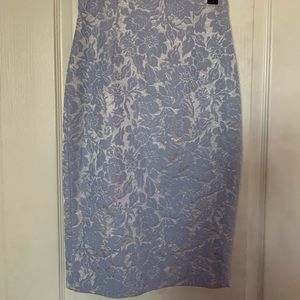 H&M pencil brocade skirt - 4
